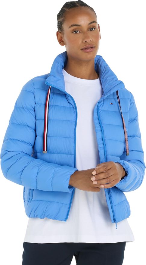 Tommy hilfiger red white blue puffer jacket online