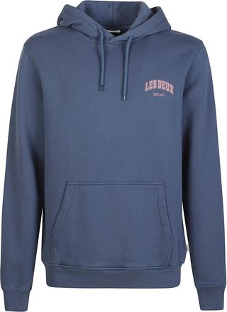 Les Deux Hoodies - Heren - Hoodies - Blauw - XL - Denim - Hoodies & sweatvesten