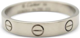 Cartier Anello viti in oro bianco 18 carati - Argento
