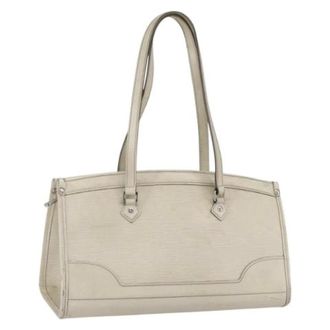 Louis Vuitton Pre-owned Handbags, female, White, Size: ONE SIZE Pre-owned Vintage Handbag