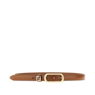 Fendi FF leather belt Woman 80