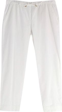 Max Mara White Straight Leg Trousers Size XXL