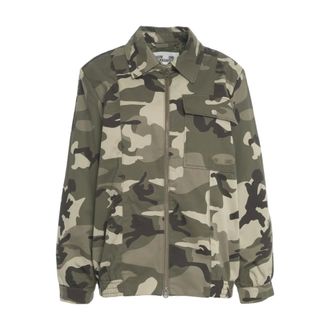 Baum Und Pferdgarten Baum und Pferdgarten, Light Jackets, female, Green, Size: XS Camouflage Jacket Verde Aw25