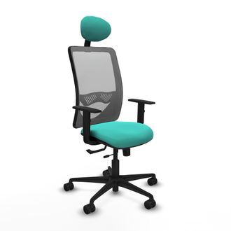 Piqueras y Crespo Silla De Oficina Piqueras Y Crespo Zulema Negro Soporte Lumbar