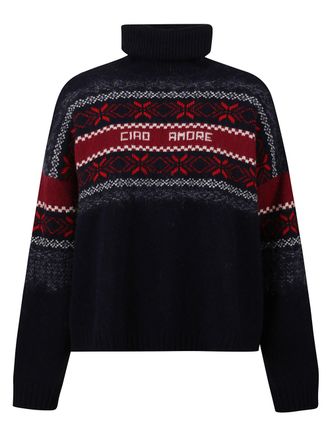 Giada Benincasa Ciao Amore Turtleneck Sweater