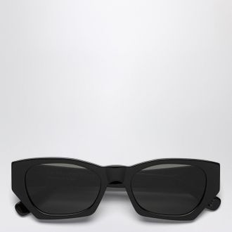 Retro Superfuture Amata black sunglasses