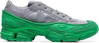 adidas x Raf Simons Ozweego leather sneakers - men - Rubber/Leather - 5.5 - Grey