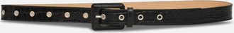 Mfpen Drivers Belt Black Croc