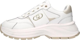 Liu Jo EVA 02 - Dames - Sneakers - Wit - 41 EU - Leer - Schoenen