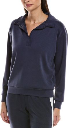 Ariella Ariella Scuba Polo Sweater