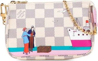 Louis Vuitton Pre-owned Mini Bags, female, White, Size: ONE SIZE Pre-owned Mini Bag