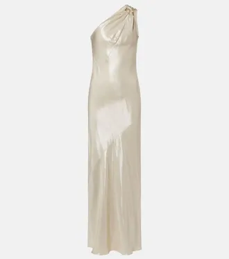 Max Mara Odissea one-shoulder gown