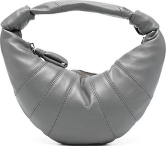Christophe Lemaire Borsa tote Fortune Croissant mini - Grigio