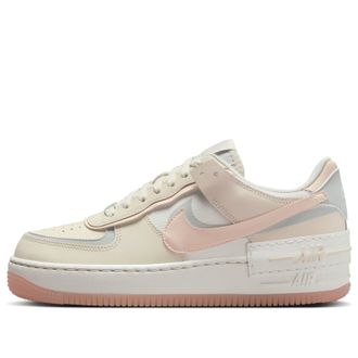 Nike (WMNS) Nike Air Force 1 Shadow Coconut Milk Crimson Tint DZ1847-105