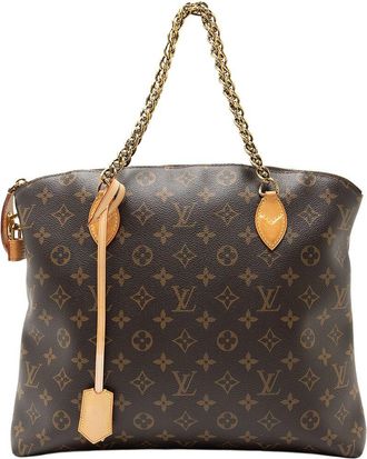 Louis Vuitton Brown Limited Edition Monogram Canvas Lockit Chain Mm (Authentic Pre-Loved)