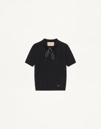 Valentino Knit Top Woman BLACK XL