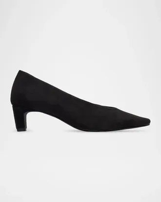 Bernardo 50mm Chiara Suede Pumps