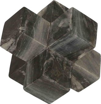 Sagebrook Home Marble Jack Decor