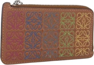 Loewe Pre-owned Wallets, female, Multicolor, Size: ONE SIZE Pre-owned Leather Wallet