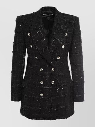 Alessandra Rich double breasted tailored jacket structured shoulders