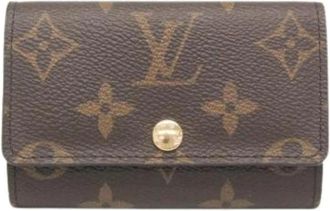 Louis Vuitton Pre-owned Canvas Sleutelhanger - unisex - Vintage Accessoires - Bruin - ONE Size - Vintage