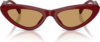 Miu Miu 0mu B11su Bold Cat-Eye Sunglasses