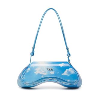 Diesel Shoulder Bags, female, Blue, ONE SIZE, Borsa