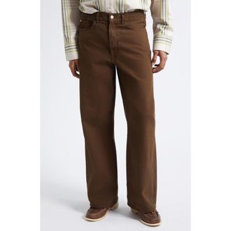 The Elder Statesman Hunter Baggy Jeans in Wenge at Nordstrom, Size 34