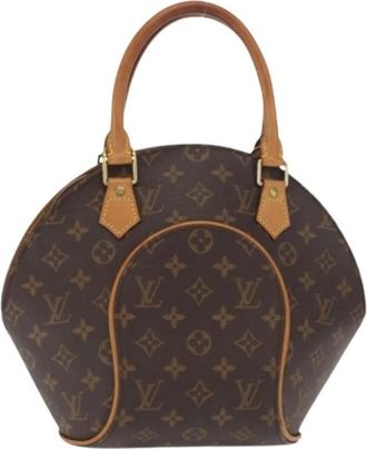 Louis Vuitton Pre-owned Handbags, female, Brown, Size: ONE SIZE Pre-owned Canvas Handbag