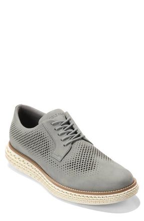 Cole Haan OriginalGrand 2.0 Derby in Grey/Ivory/Neutral Sole at Nordstrom, Size 11.5