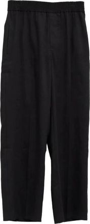 Jacquemus Le Pantalon Miami - Heren - Wijde Broeken - Zwart - M - Katoen - Broeken