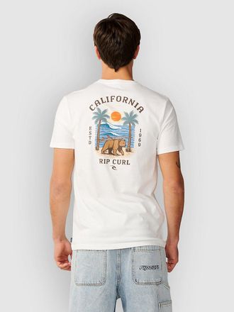 Rip Curl Desti Animals Camiseta blanco