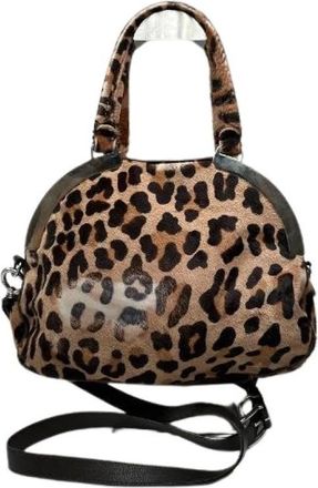 Marni Pre-owned Handbags, female, Multicolor, Size: ONE SIZE Pre-owned Canvas Shoulder Bag