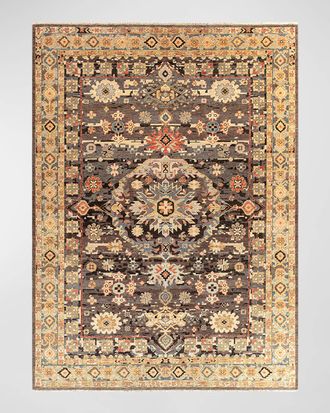 Surya Rugs Cappadocia Rust Hand-Knotted Rug, 10 x 14