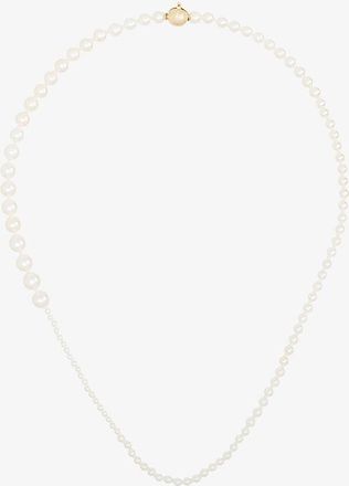 Sophie Bille Brahe 14K Gold Pearl Necklace - Womens - 14kt Gold/Freshwater Pearl