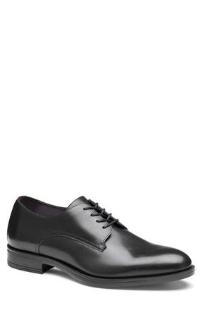 Johnston & Murphy Conlin Plain Toe Oxford in Black Full Grain at Nordstrom, Size 11.5
