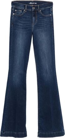 Liu Jo whiskering-effect jeans - Blue