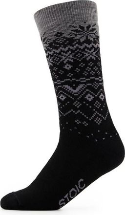 Stoic Merino Warmwool Scandic Socks Merinosocken - Unisex | schwarz