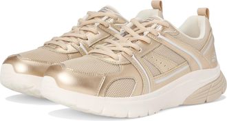 Skechers BOBS Vamos Womens Gold Trainers - UK 6
