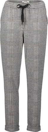 Betty & Co Broeken, Dames, Zwart, XL, Karo Broek met Strikceintuur