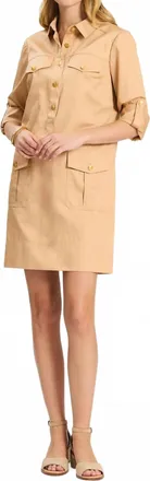 Tyler B&ouml;e Rory Dress In Hazelnut