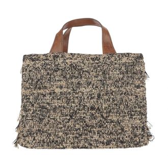 Ibeliv Tote Bags, female, Multicolor, Size: ONE SIZE Onja Rafia Bag