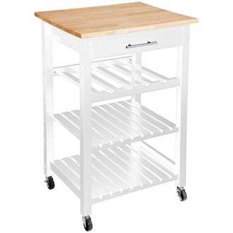 Atmosphera Mesa Auxiliar claude Blanca A. 88 Cm - Atmosphera Cr&eacute;ateur DInt&eacute;rieur