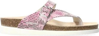 Mephisto Comfortabele Helen Dames Sandaal - Dames - Slippers - Roze - 35 EU - Leer - Schoenen