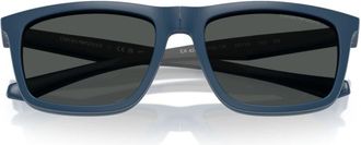 Emporio Armani 0ea4235 Rectangular Eyeglasses with Matte Black Frame