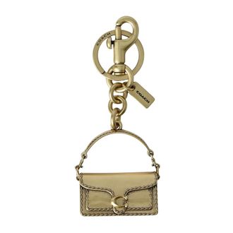 Coach Keyrings, female, Yellow, Size: ONE SIZE Bag Charm