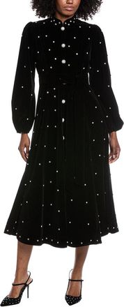Beulah Velvet Midi Dress