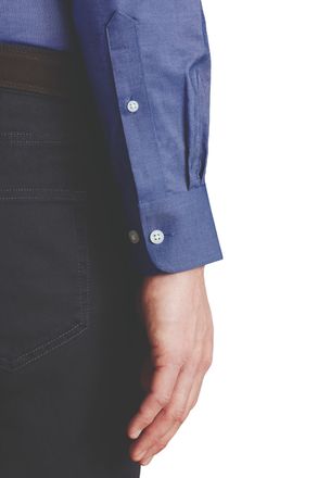CHARLES TYRWHITT Mens Slim Fit Button-Down Collar Non-Iron Stretch Oxford Shirt