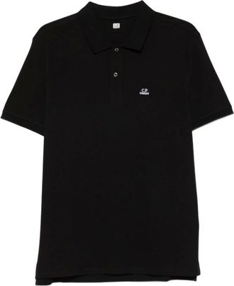 C.P. Company Hombre, Camisetas, Negro, Talla: 2XL