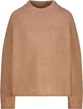 Monari Maglia Girocollo - - Knitwear - Donna - Marrone - L